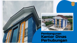 Gambar Pembangunan Kantor Dinas Perhubungan Kota Banjarbaru