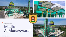Gambar Renovasi Masjid Al Munawwarah
